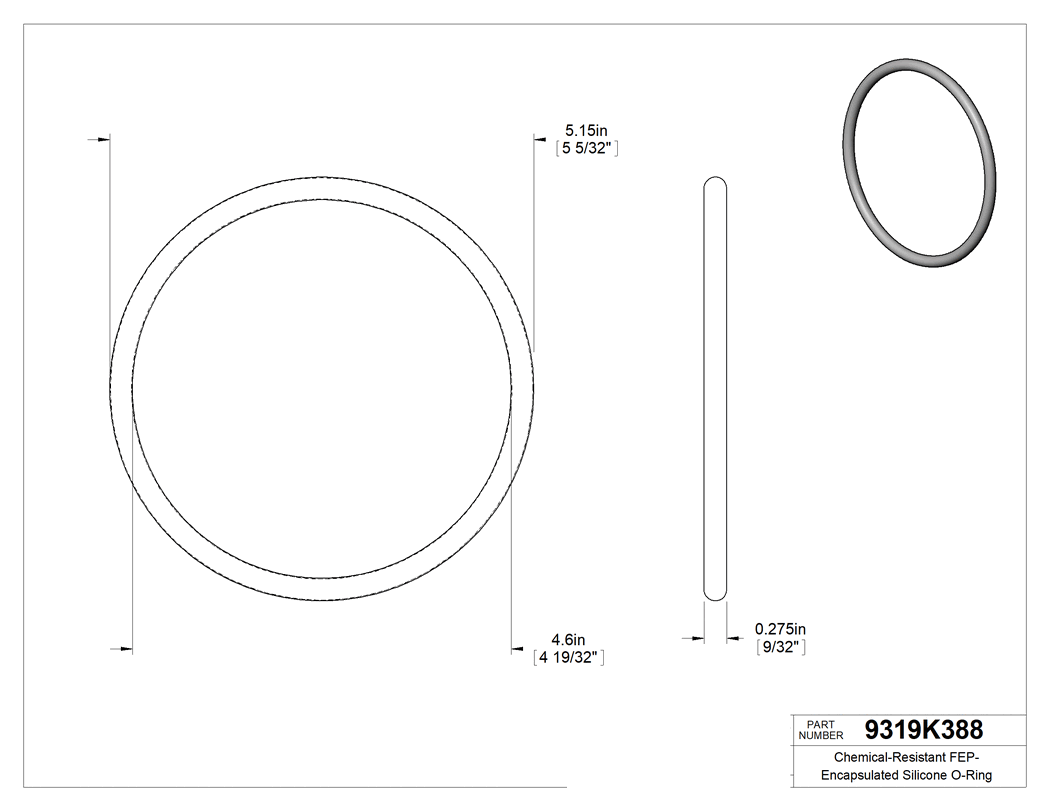 Technical drawing - 9319K388